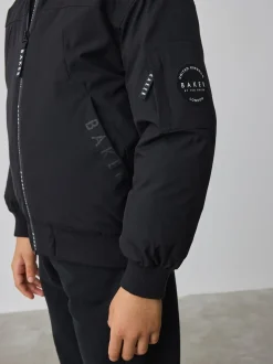 Manteau Baker by Ted Baker bomber rembourré résistant à la douche noir