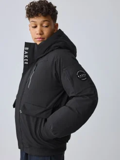 Manteau Baker by Ted Baker bomber rembourré résistant à la douche noir