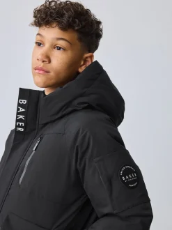 Manteau Baker by Ted Baker bomber rembourré résistant à la douche noir