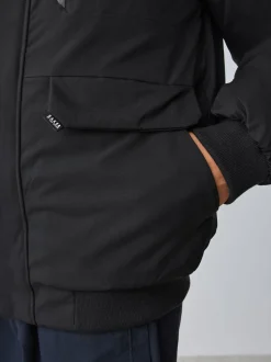 Manteau Baker by Ted Baker bomber rembourré résistant à la douche noir