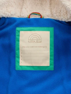 Manteau matelassé Little Bird by Jools Oliver imperméable à chevrons couleur vive