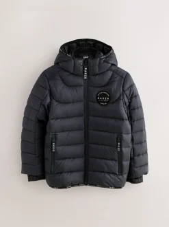 marine - Baker by Ted Baker Résistant à la douche Manteau matelassé Midweight