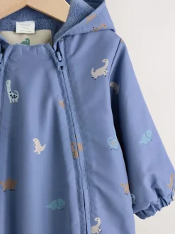 marine - Bébé Tout-en-un en nylon à capuche (0mois-2ans)