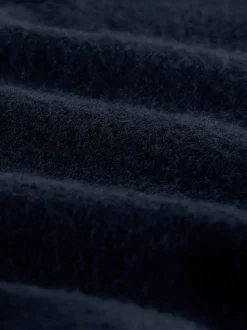 marine - Chemise unie à manches longues à double poche (3-16ans)