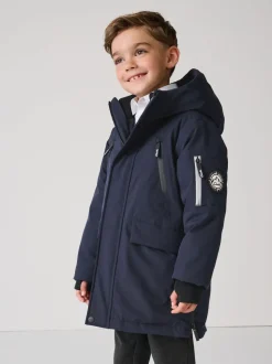 marine - Clarks Manteau technique imperméable rembourré pour garçon