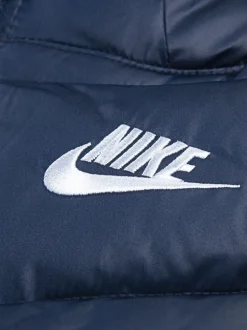 marine - Doudoune Nike Little Kids matelassée