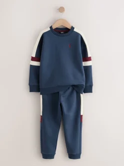 marine - Ensemble ras du cou color block (3-16ans)