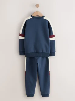 marine - Ensemble ras du cou color block (3-16ans)