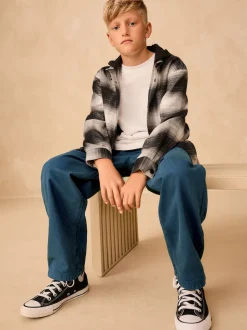 marine - Jean sergé à enfiler (3-16ans)