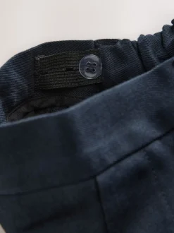 marine - Lot de 2 pantalons d’école à enfiler coupe standard (3-17ans)