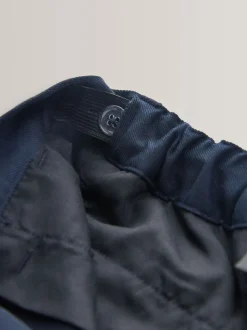 marine - Lot de 5 pantalons d’école à enfiler coupe standard (3-17ans)