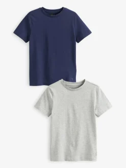 marine - Lot de 2 t-shirts Polo Ralph Lauren à col rond