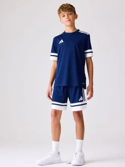 marine - Maillot adidas Squadra 25 enfant