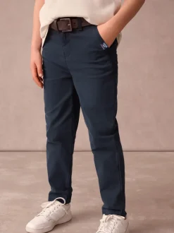 marine - Pantalon chino Superdry