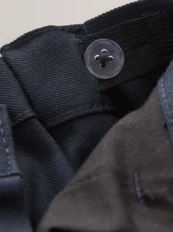 marine - Pantalon habillé à l’école (3-17ans)