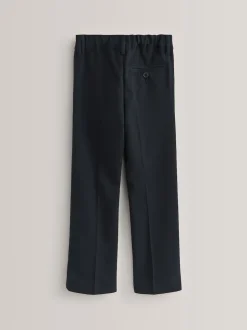 marine - Pantalon scolaire à plis (3-17ans)