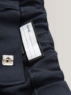 marine - Pantalon scolaire à plis (3-17ans)