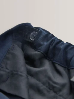 marine - Pantalons d’école Coupe droite (3-17ans)