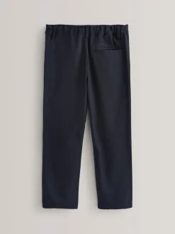 marine - Pantalons d’école Coupe droite (3-17ans)