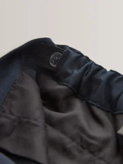 marine - Pantalons d’école Coupe droite (3-17ans)