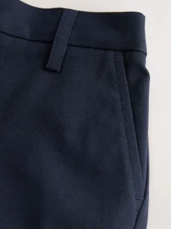 marine - Pantalons Skinny School habillés extensibles à enfiler (3-17ans)