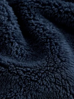 marine - Polaire Superdry quart zippée