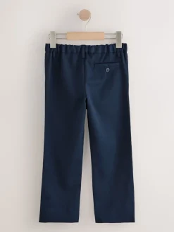 marine - School Pull On Waist Straight Trousers (3-17yrs)