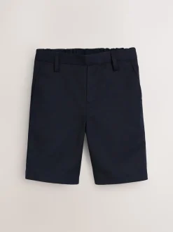 marine - Short d'école à devant plat (3-14ans)