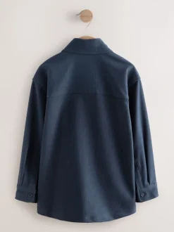 marine - Surchemise zippée en velours côtelé (3-16ans)