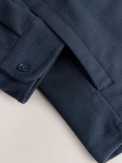 marine - Surchemise zippée en velours côtelé (3-16ans)