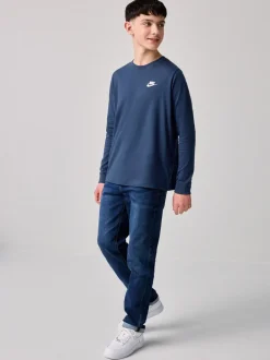 marine - T-shirt  de sport Nike à manches longues