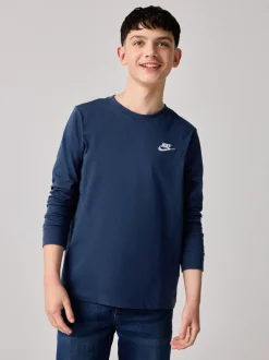 marine - T-shirt  de sport Nike à manches longues