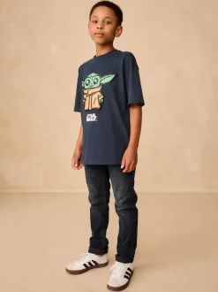 marine - T-shirt Mandalorian à manches courtes (3-16ans)