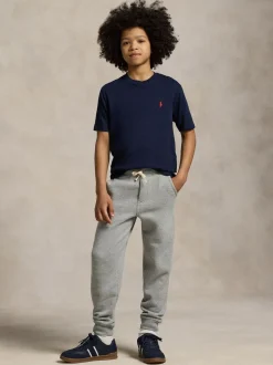 marine - T-shirt Polo Ralph Lauren jersey à manches courtes