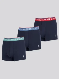 marine - U.S. Polo Assn. Lot de 3 malles