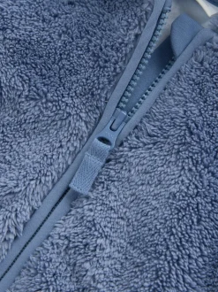 marine - Veste bébé zippée en polaire (0mois2ans)