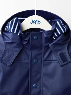 marine - Veste imperméable JoJo Maman Bébé