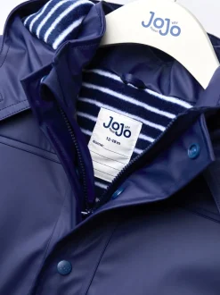 marine - Veste imperméable JoJo Maman Bébé