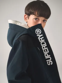 marine - Veste imperméable Superdry