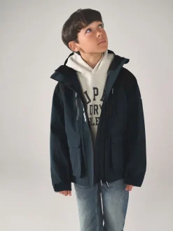 marine - Veste imperméable Superdry