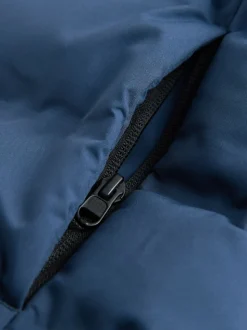 marine - Veste imperméable à capuche de poids moyen (3-17ans)
