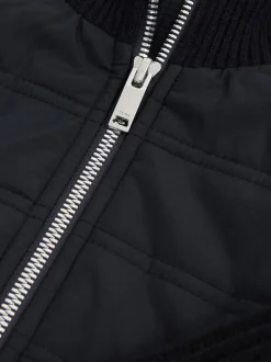 marine - Veste matelassée Reiss Trainer hybride avec fermeture éclair