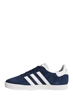 Marine/Blanc - Baskets adidas Originals Gazelle Lace Junior