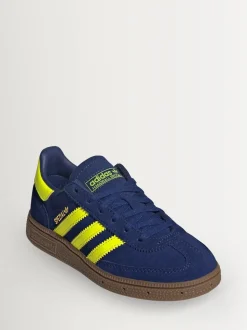 Marine/Jaune - Baskets adidas Originals Handball Spezial