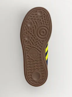 Marine/Jaune - Baskets adidas Originals Handball Spezial