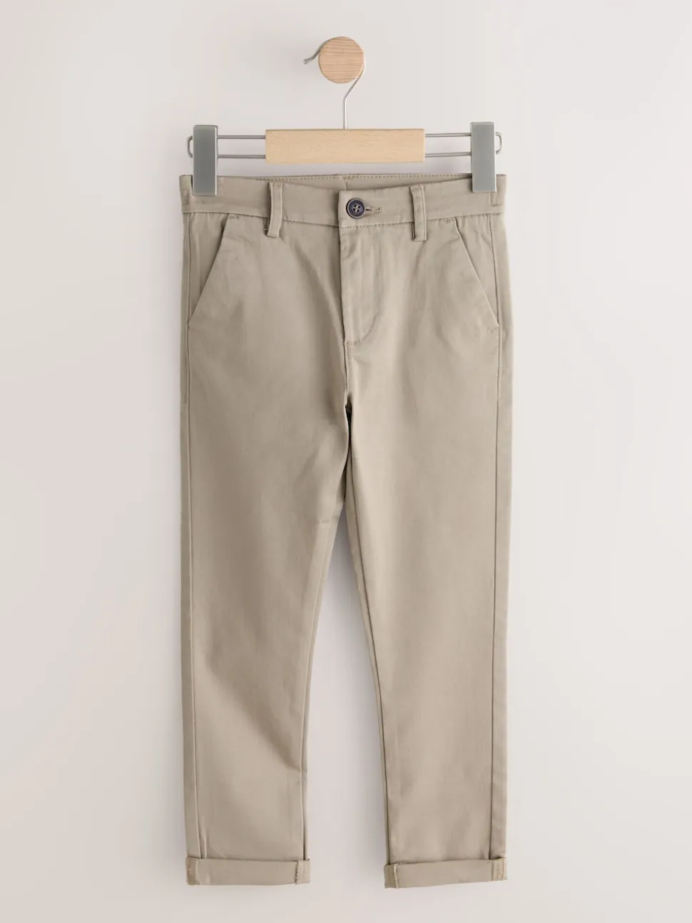 Marine/Pierre - Lot de 2 pantalons chino skinny extensible (3-17ans)