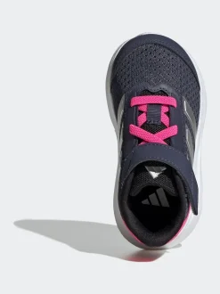 Marine/Rose - adidas Duramo 2.0 Baskets bébé à crochets et boucles