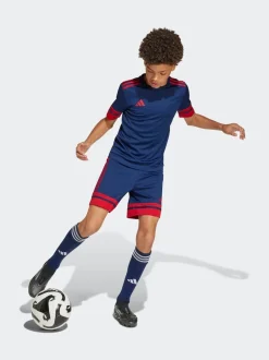 Marine/Rouge - adidas Squadra 25 Kids Shorts