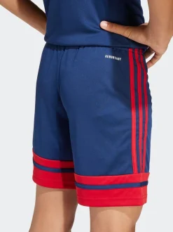 Marine/Rouge - adidas Squadra 25 Kids Shorts
