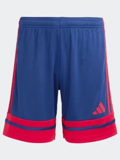 Marine/Rouge - adidas Squadra 25 Kids Shorts
